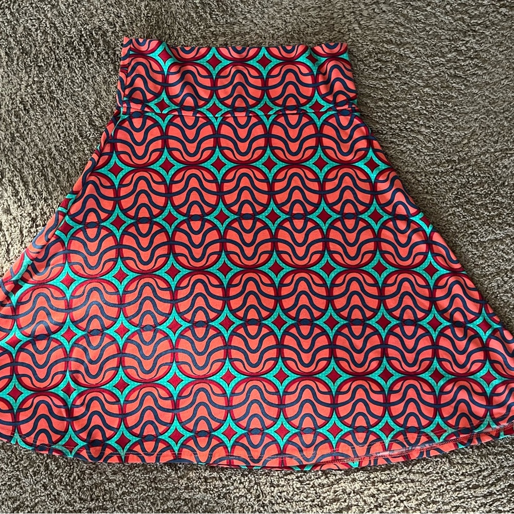 Azure A line skirt